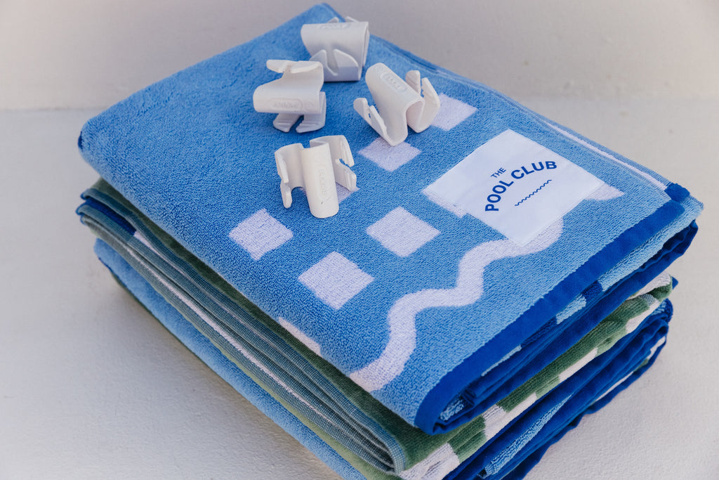 The Pool Club Collection Set 4 POOLY + 4 Ithaki Classic Towels